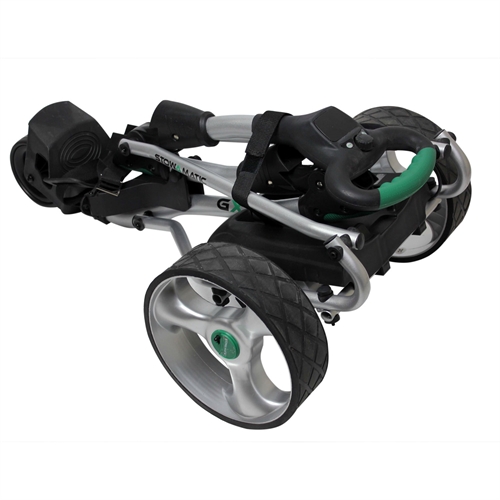 Stowamatic GXT Electric Golf Trolley WHITE The Sports HQ