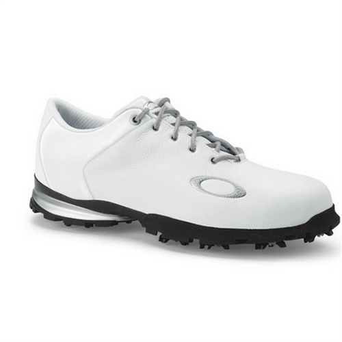 Oakley Blast WP Leather Golf Shoe - White - The Sports HQ
