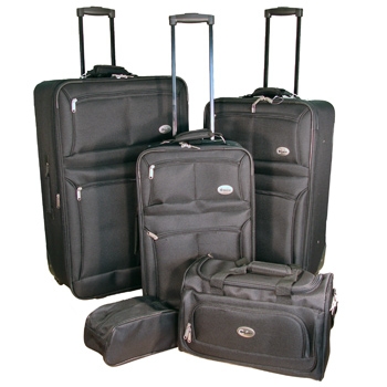 4 piece suitcase set